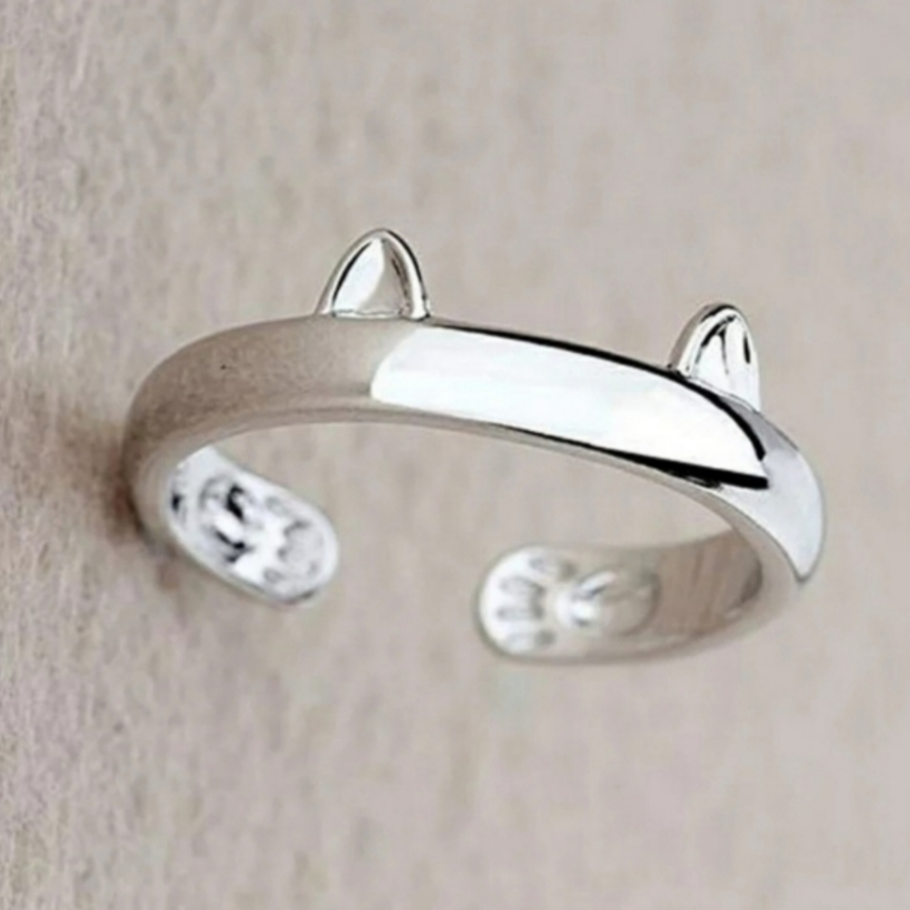 Cat Paw & Ears Ring